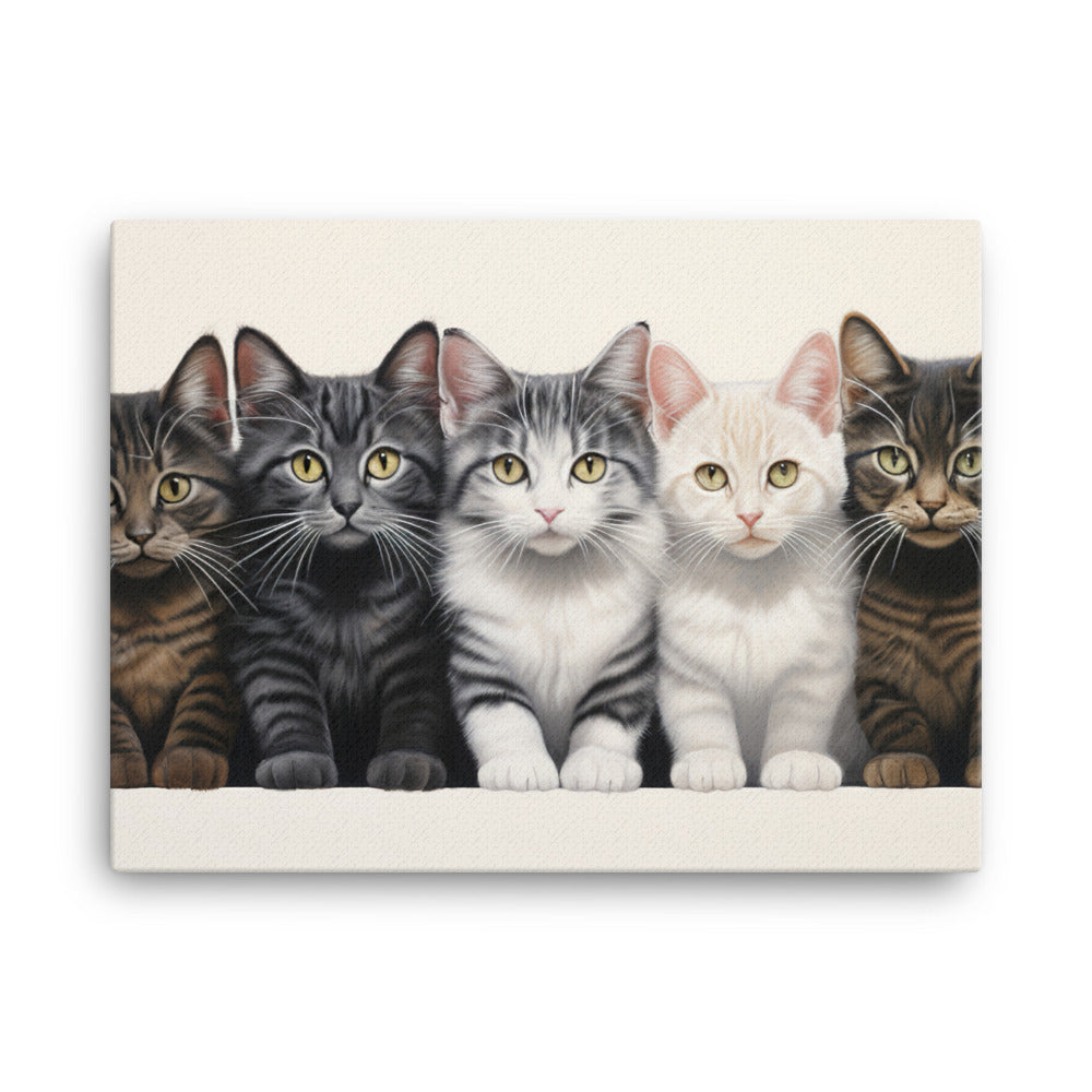 American Shorthair Canvas - PosterfyAI.com