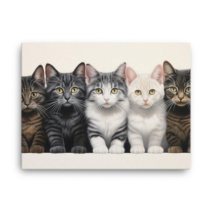 American Shorthair Canvas - PosterfyAI.com
