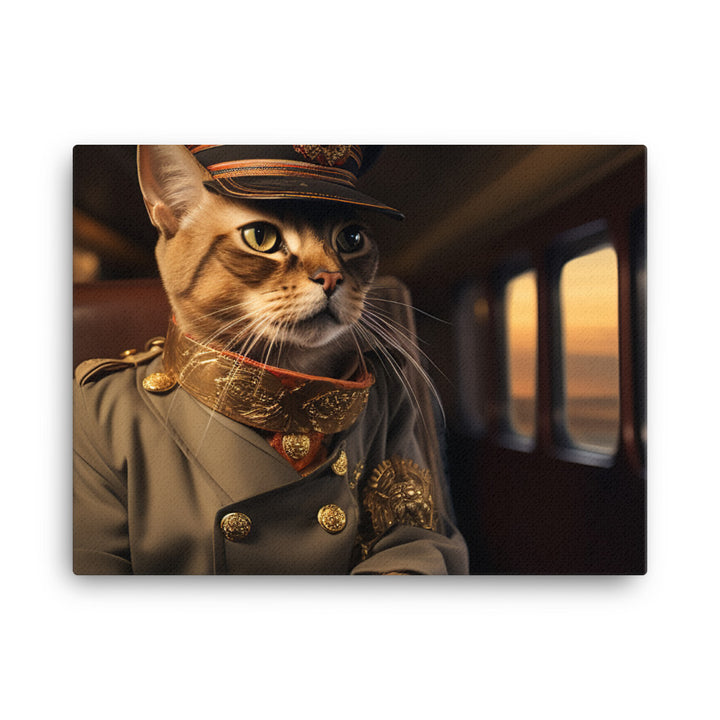Abyssinian Transit Operator Canvas - PosterfyAI.com