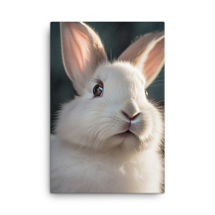 Beveren Bunny Canvas - PosterfyAI.com