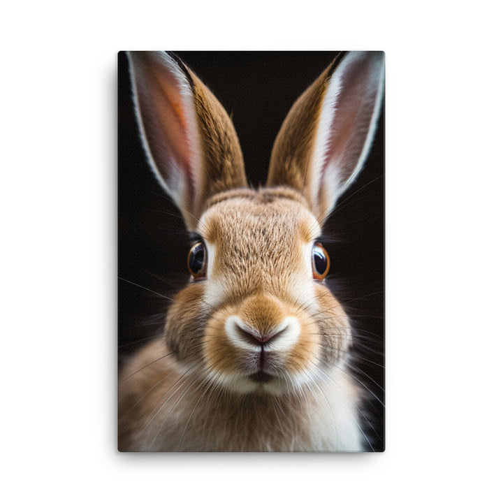 Adorable Belgian Hare Canvas - PosterfyAI.com