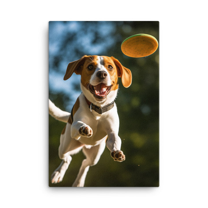 Beagle Canvas - PosterfyAI.com