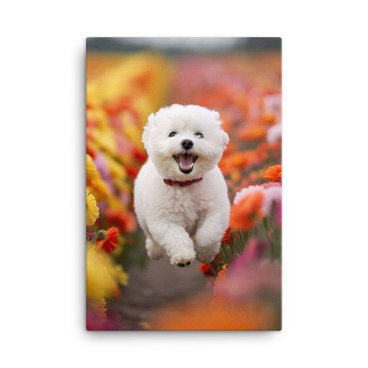 Bichon Frise Canvas - PosterfyAI.com