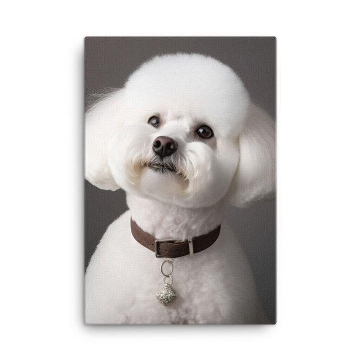 Bichon Frise Canvas - PosterfyAI.com