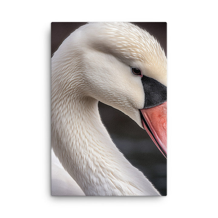 Swan Canvas - PosterfyAI.com