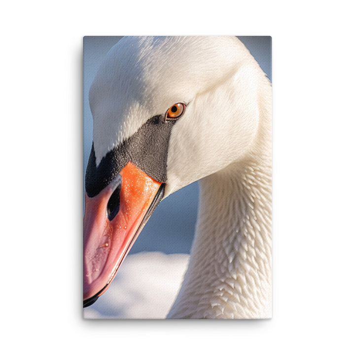 Swan Canvas - PosterfyAI.com