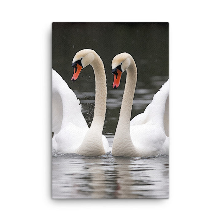 Swan Canvas - PosterfyAI.com