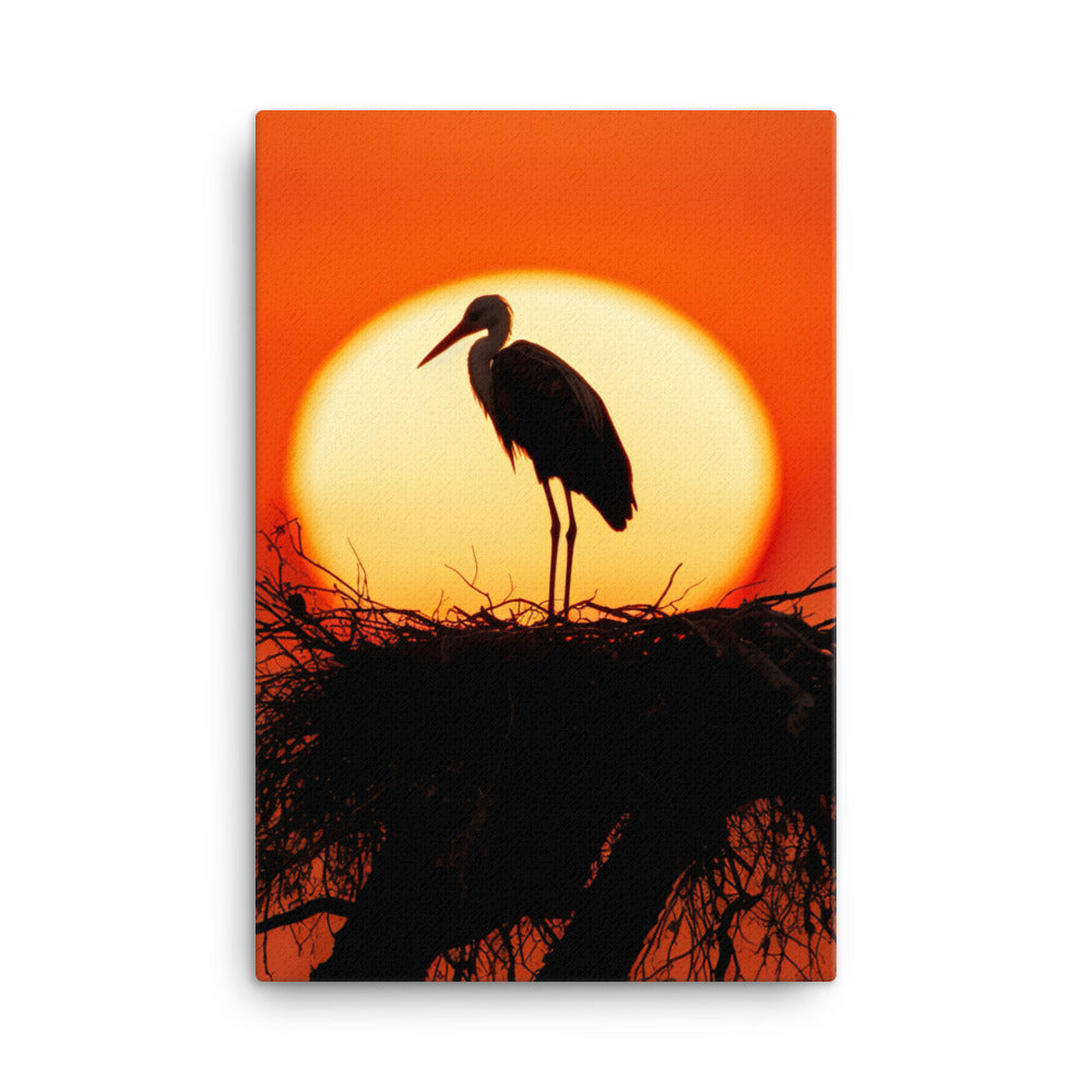Stork Canvas - PosterfyAI.com