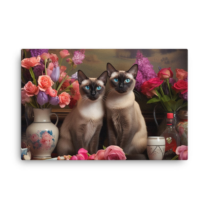 Siamese Canvas - PosterfyAI.com
