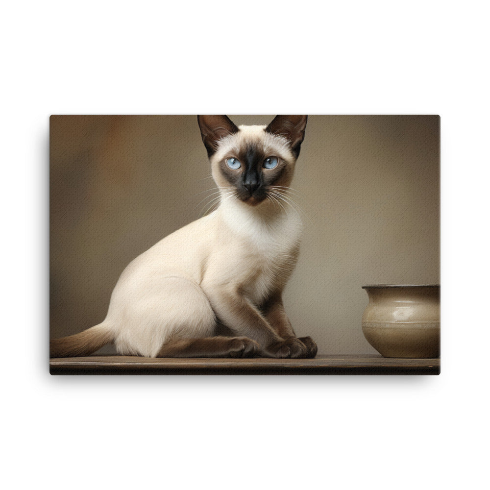 Siamese Canvas - PosterfyAI.com
