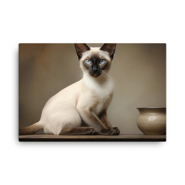 Siamese Canvas - PosterfyAI.com