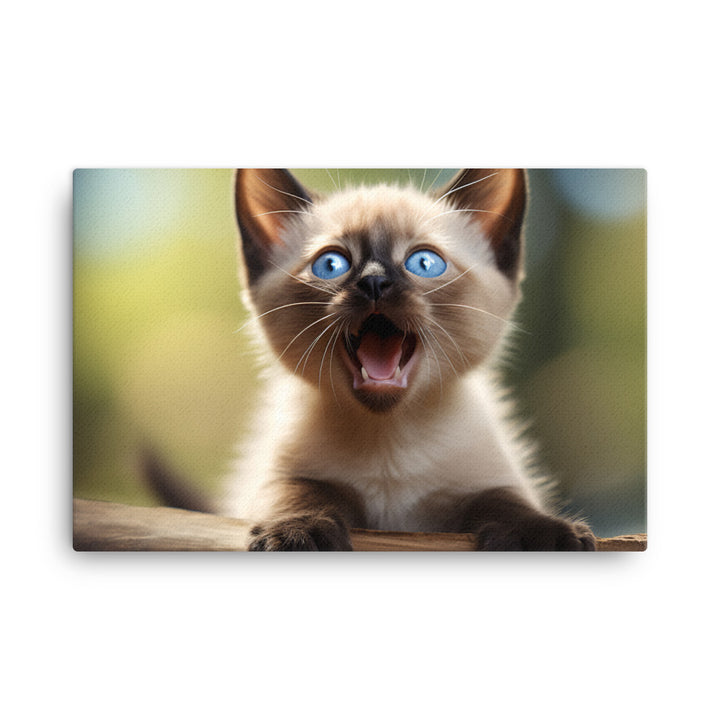 Siamese Canvas - PosterfyAI.com