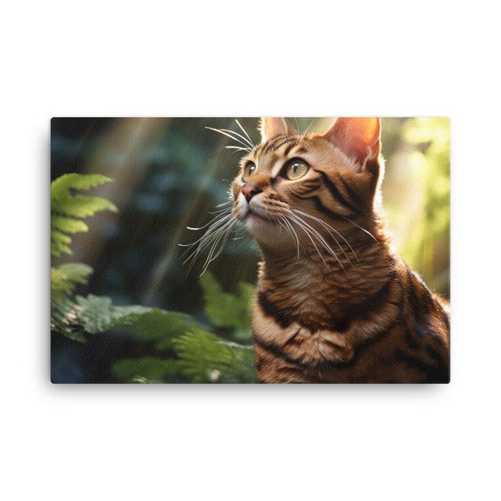 American Shorthair Canvas - PosterfyAI.com