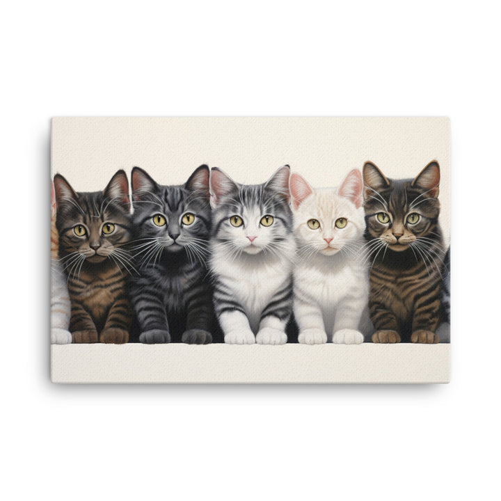 American Shorthair Canvas - PosterfyAI.com