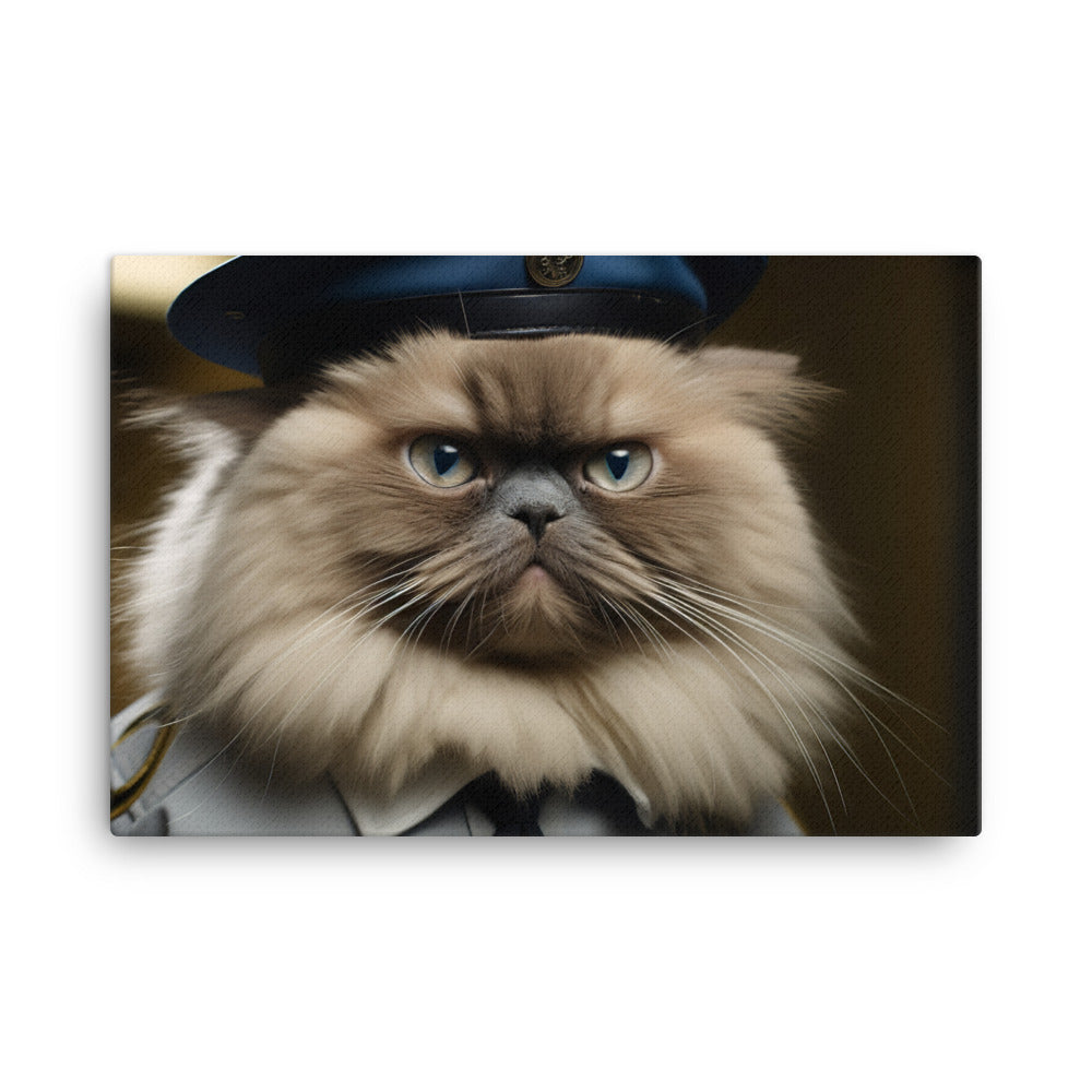Himalayan Prison Officer Canvas - PosterfyAI.com