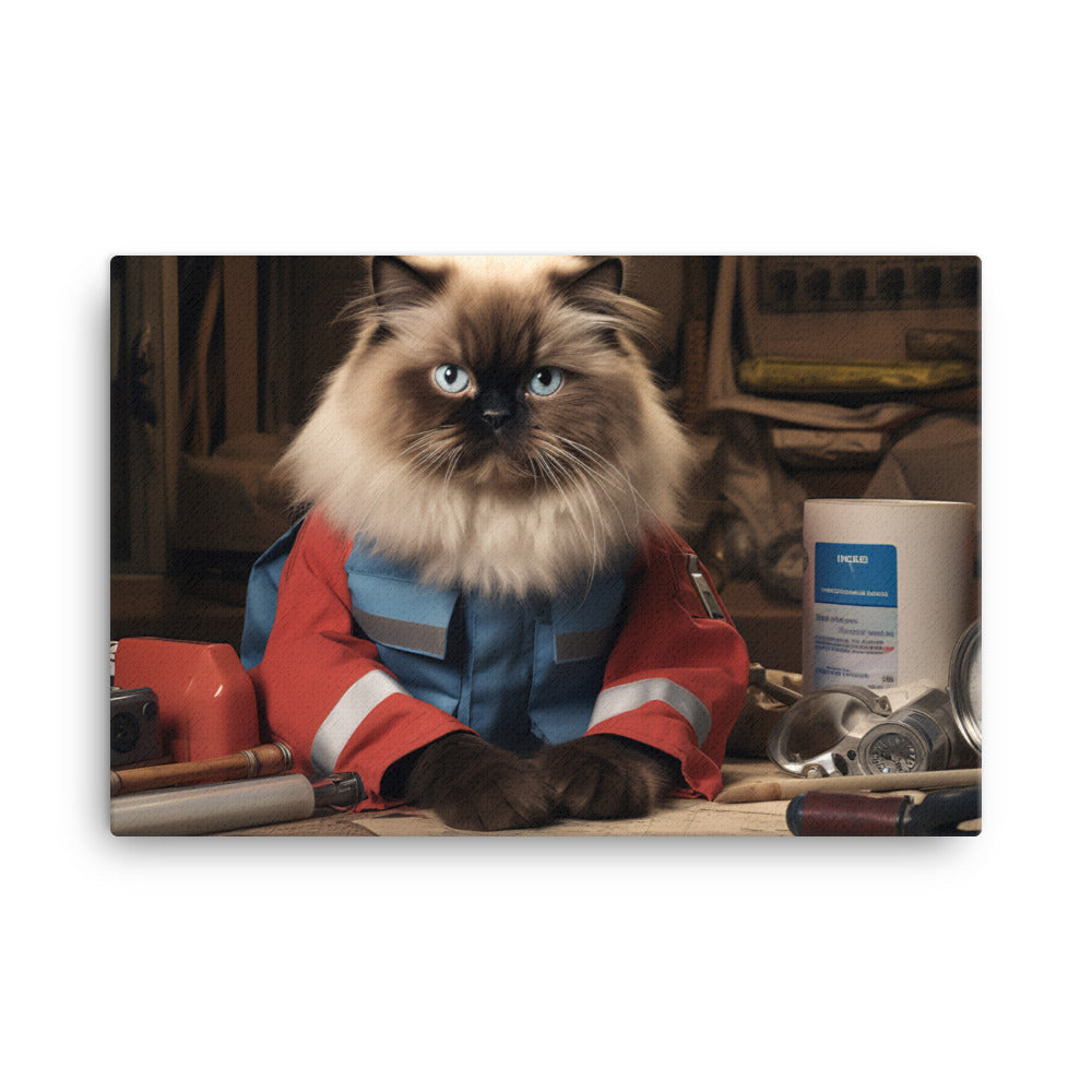 Himalayan Paramedic Canvas - PosterfyAI.com