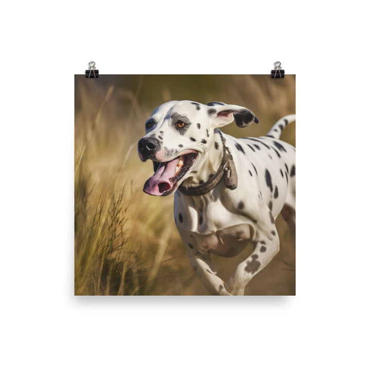 Spots and Smiles Photo paper poster - PosterfyAI.com