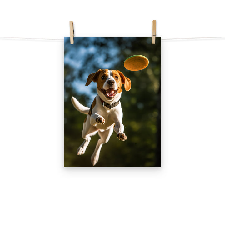 Beagle Photo paper poster - PosterfyAI.com