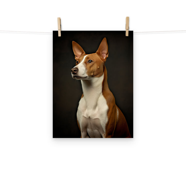 Basenji Photo paper poster - PosterfyAI.com