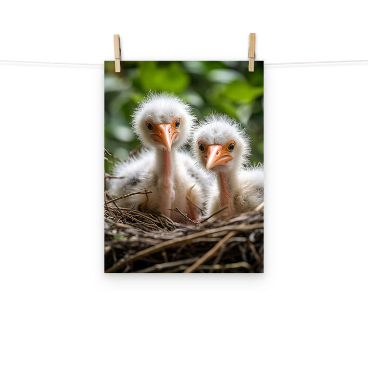 Stork Photo paper poster - PosterfyAI.com