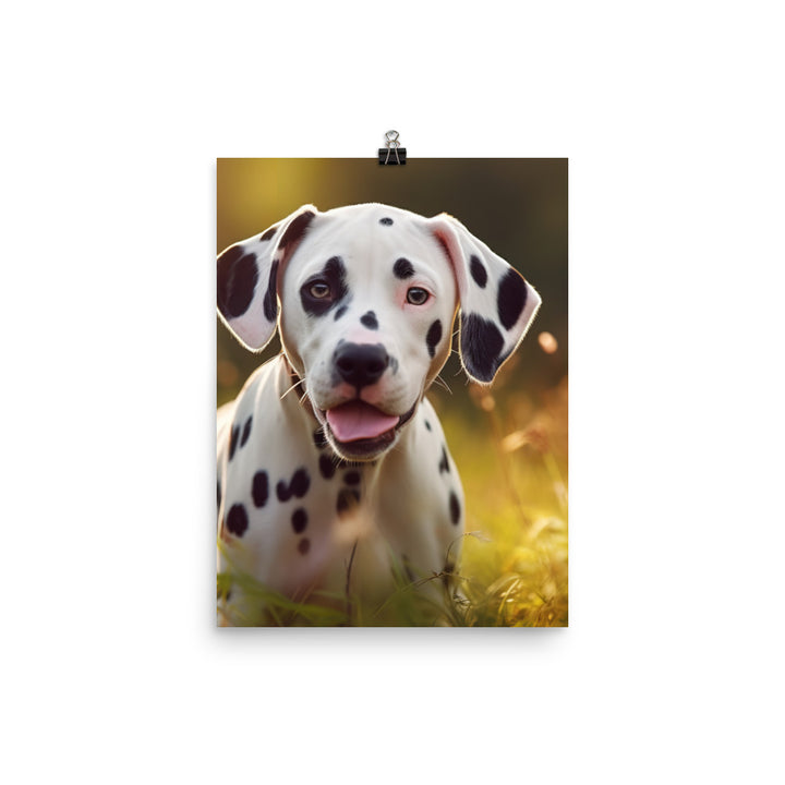 Spots and Smiles Photo paper poster - PosterfyAI.com