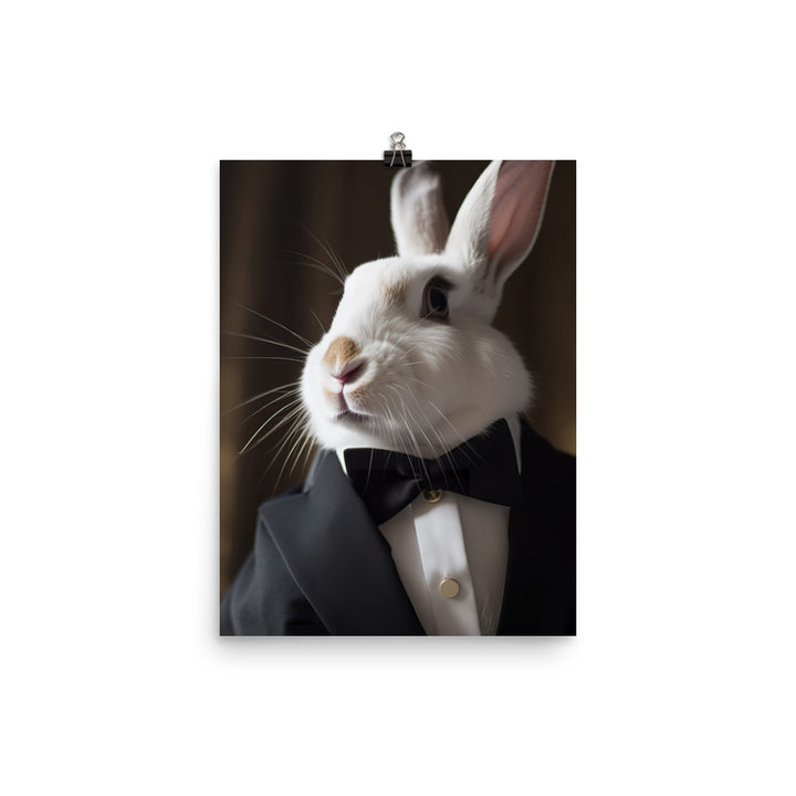 Beveren Bunny Photo paper poster - PosterfyAI.com
