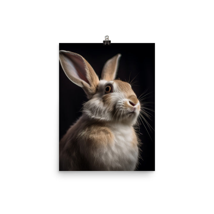 Beveren Bunny Photo paper poster - PosterfyAI.com