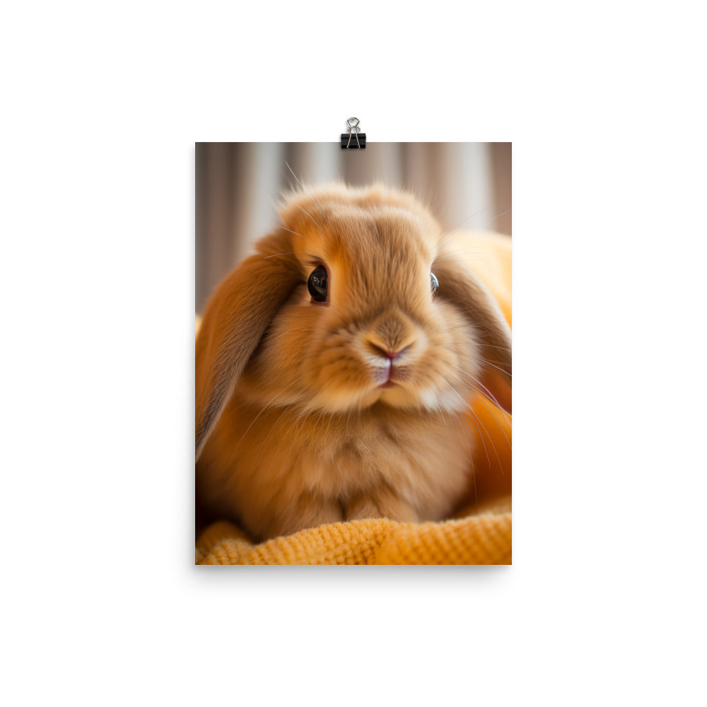 American Fuzzy Lop Photo paper poster - PosterfyAI.com