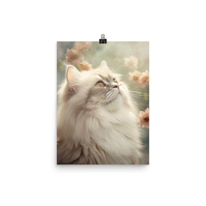 Serene World of Himalayan Kittens Photo paper poster - PosterfyAI.com
