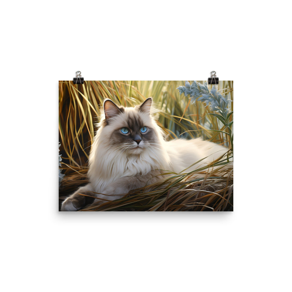 Birman Photo paper poster - PosterfyAI.com