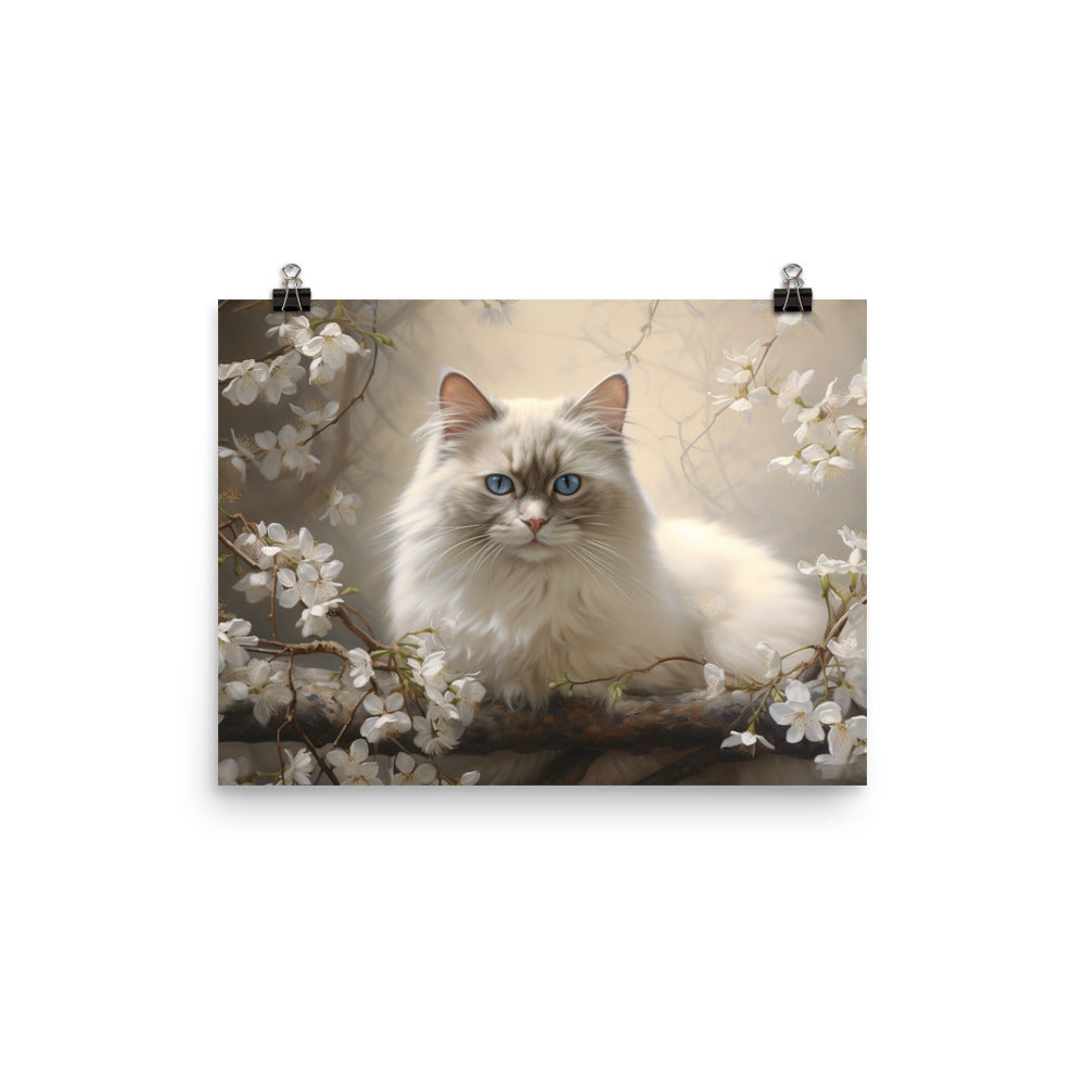 Birman Photo paper poster - PosterfyAI.com