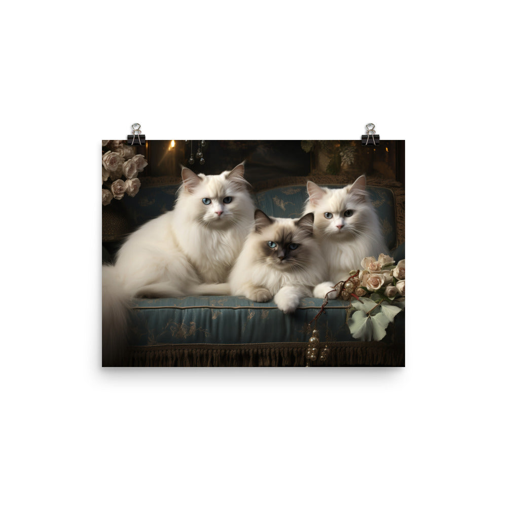 Birman Photo paper poster - PosterfyAI.com