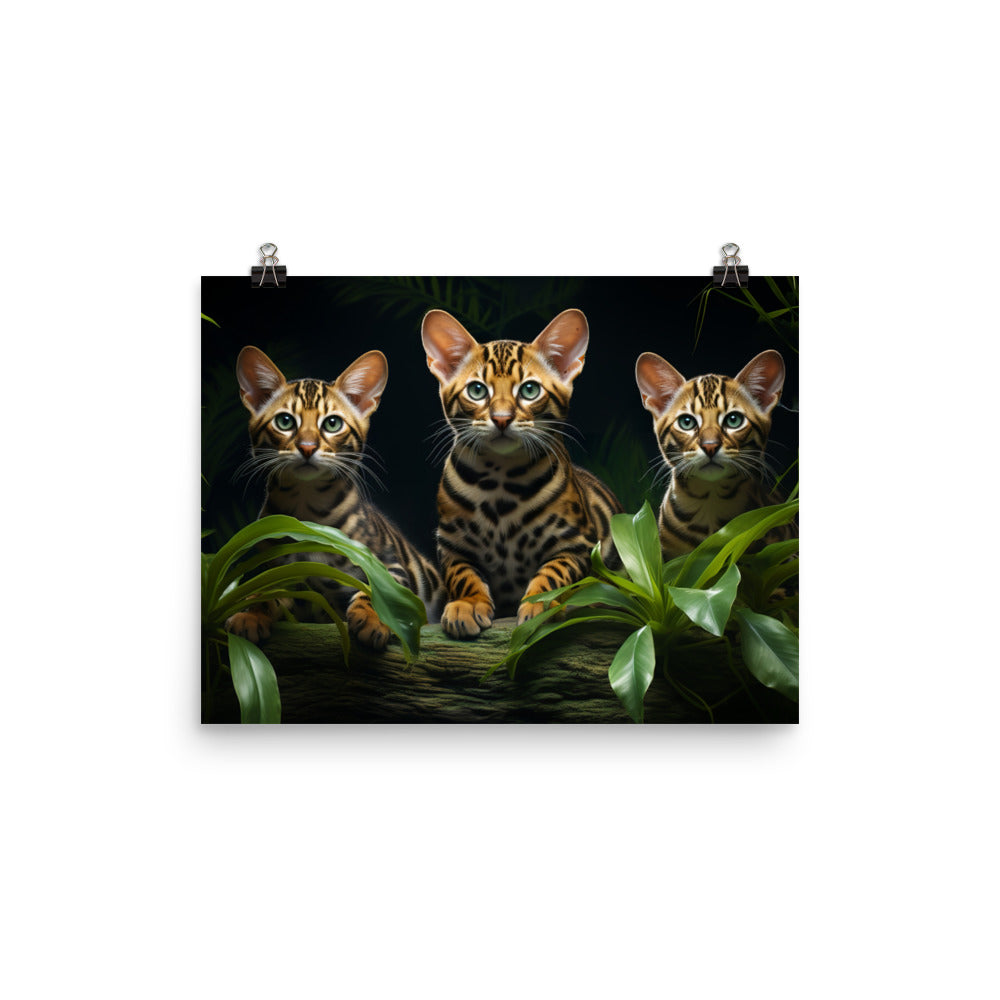 Bengal Photo paper poster - PosterfyAI.com