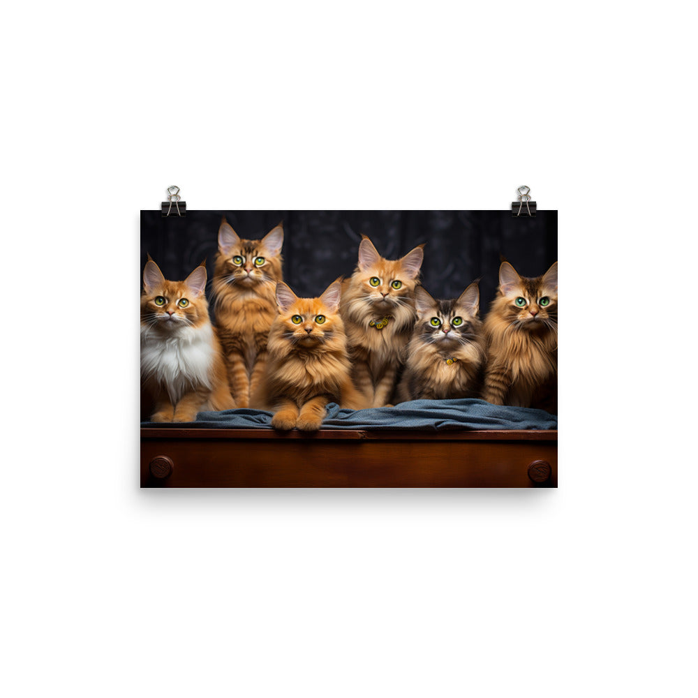 Somali Photo paper poster - PosterfyAI.com