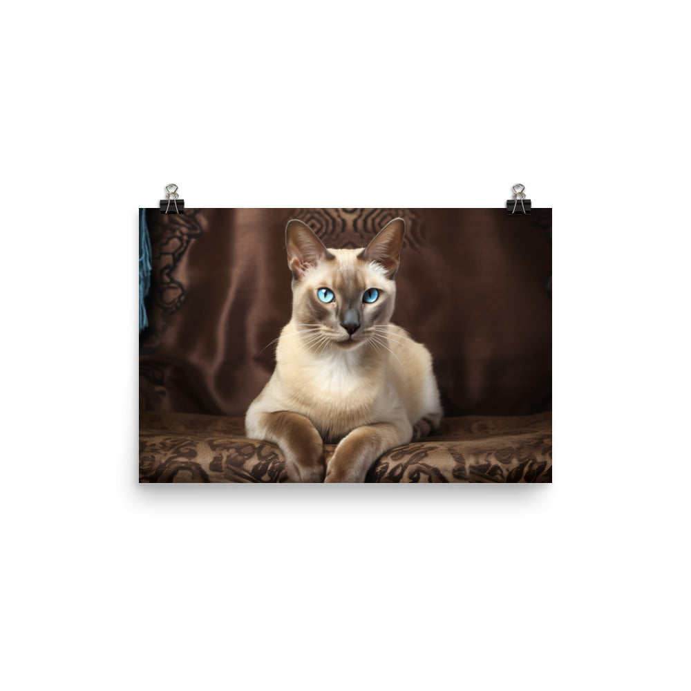 Tonkinese Photo paper poster - PosterfyAI.com