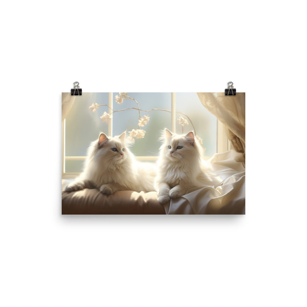Birman Photo paper poster - PosterfyAI.com