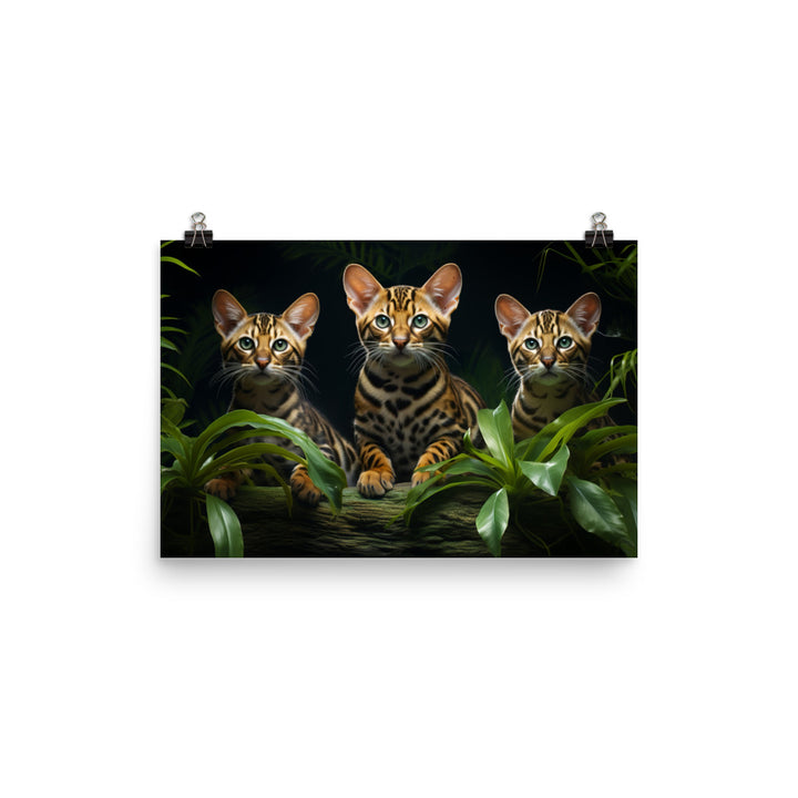 Bengal Photo paper poster - PosterfyAI.com