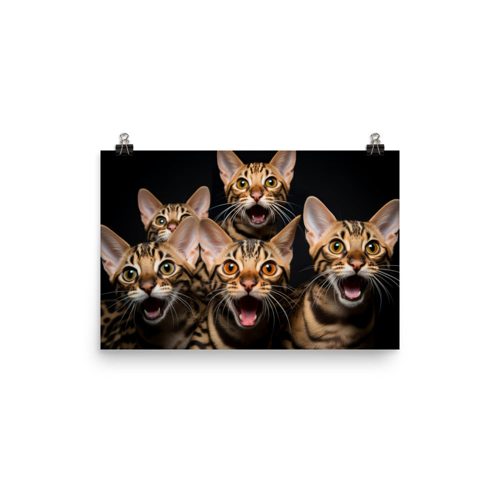 Bengal Photo paper poster - PosterfyAI.com