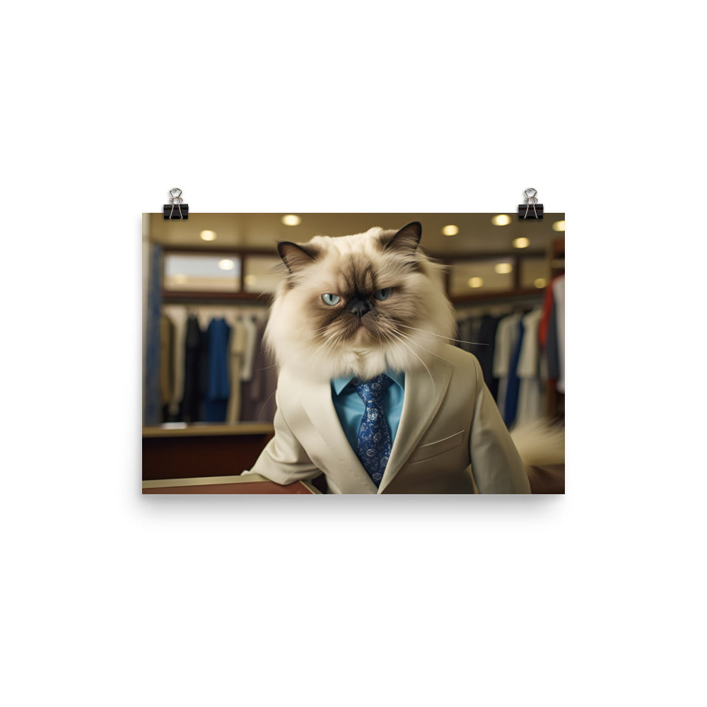 Himalayan Sales Consultant Photo paper poster - PosterfyAI.com