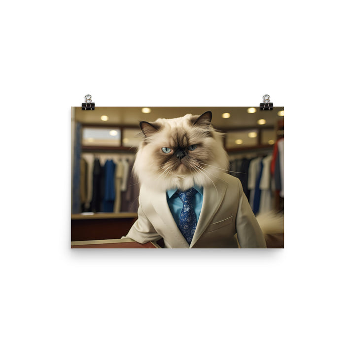 Himalayan Sales Consultant Photo paper poster - PosterfyAI.com