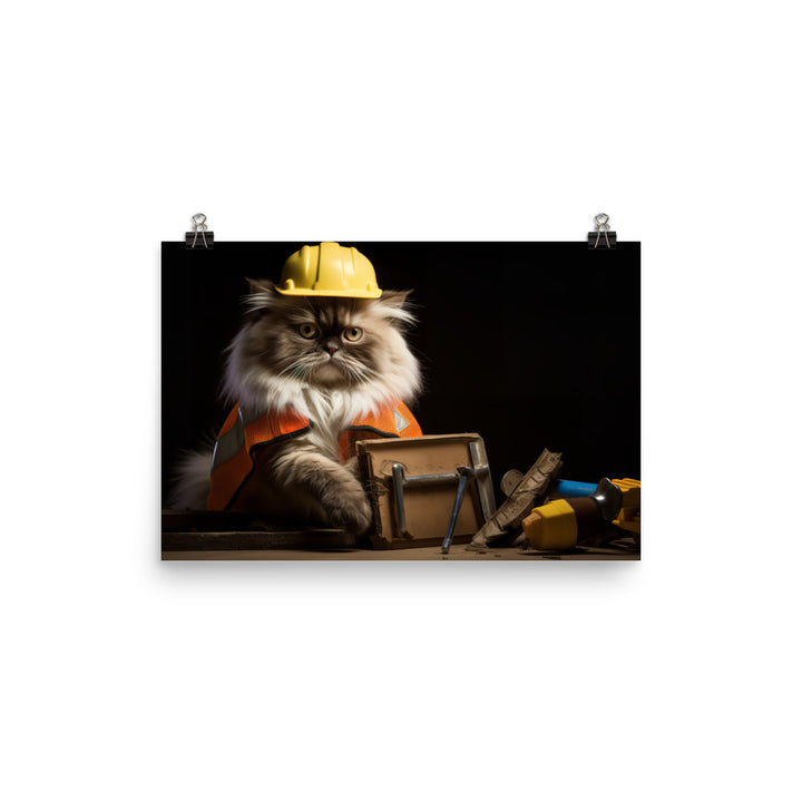 Himalayan Contractor Photo paper poster - PosterfyAI.com