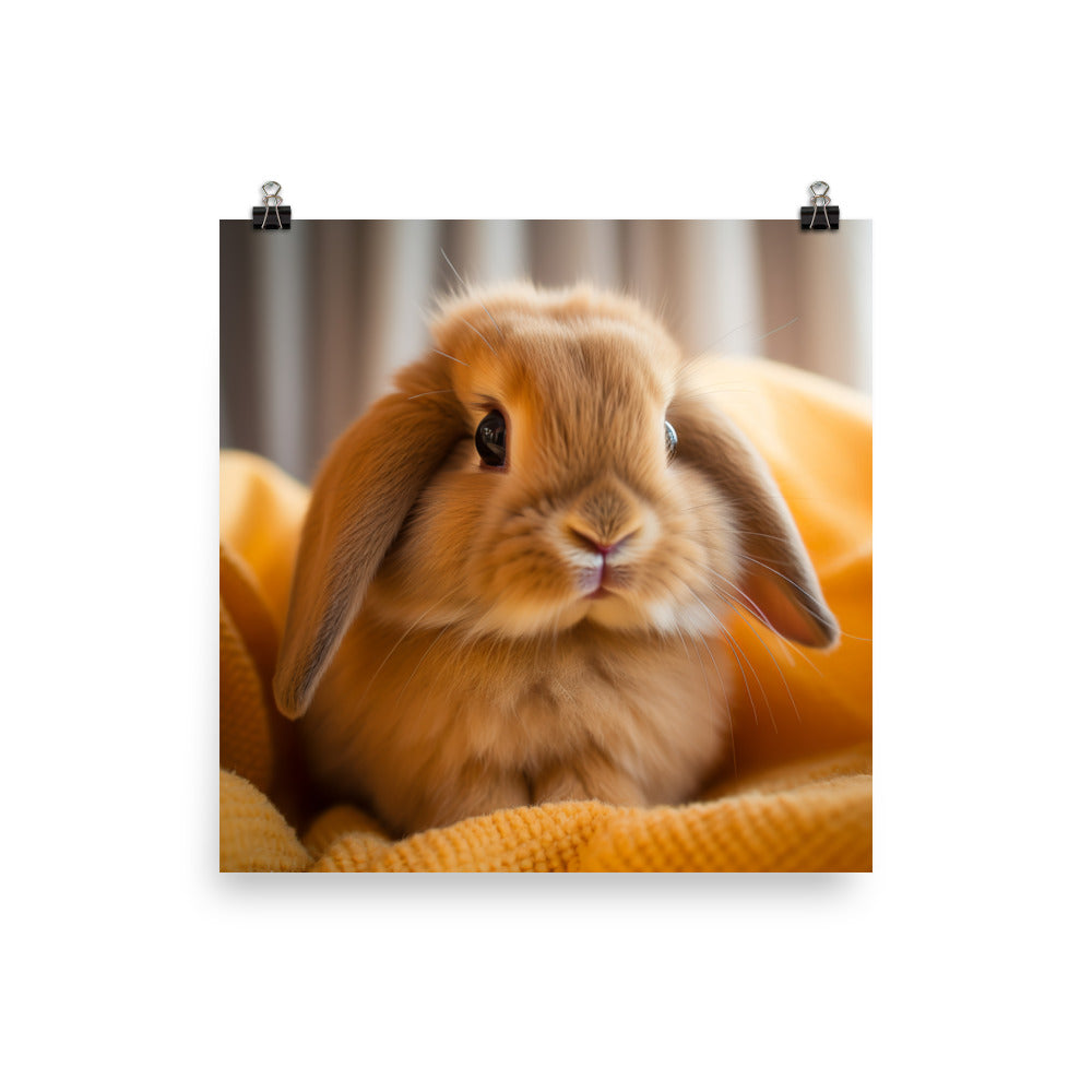 American Fuzzy Lop Photo paper poster - PosterfyAI.com