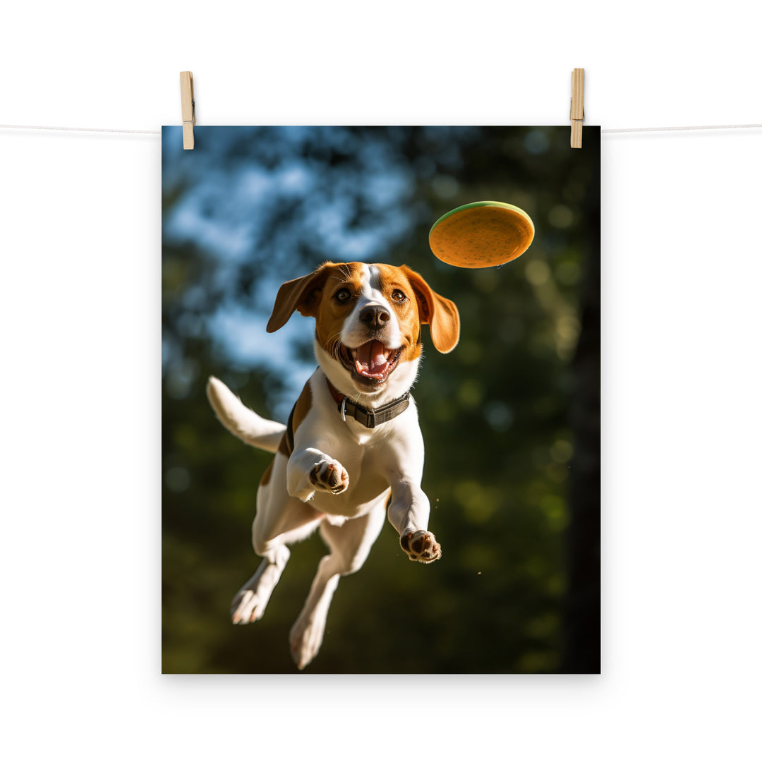 Beagle Photo paper poster - PosterfyAI.com
