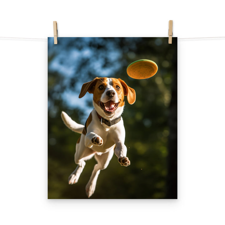 Beagle Photo paper poster - PosterfyAI.com
