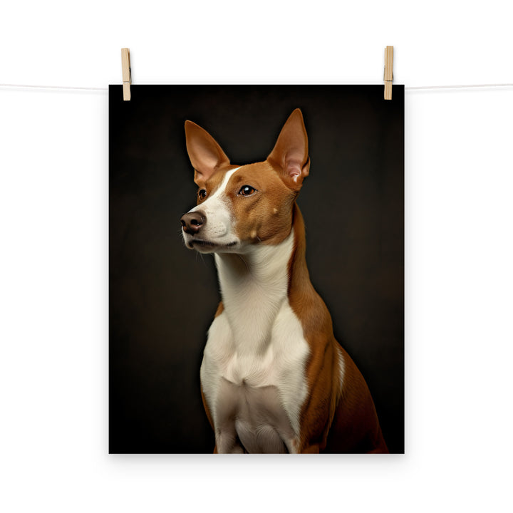 Basenji Photo paper poster - PosterfyAI.com