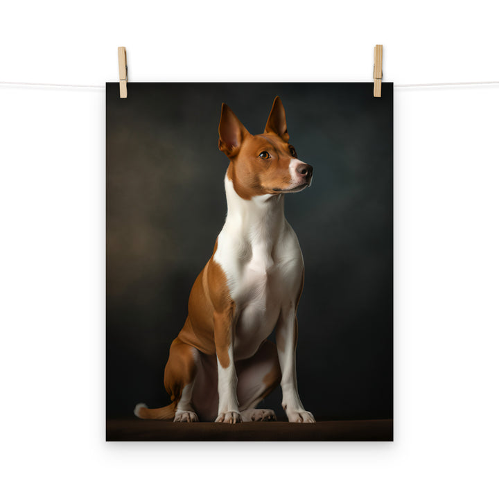 Basenji Photo paper poster - PosterfyAI.com