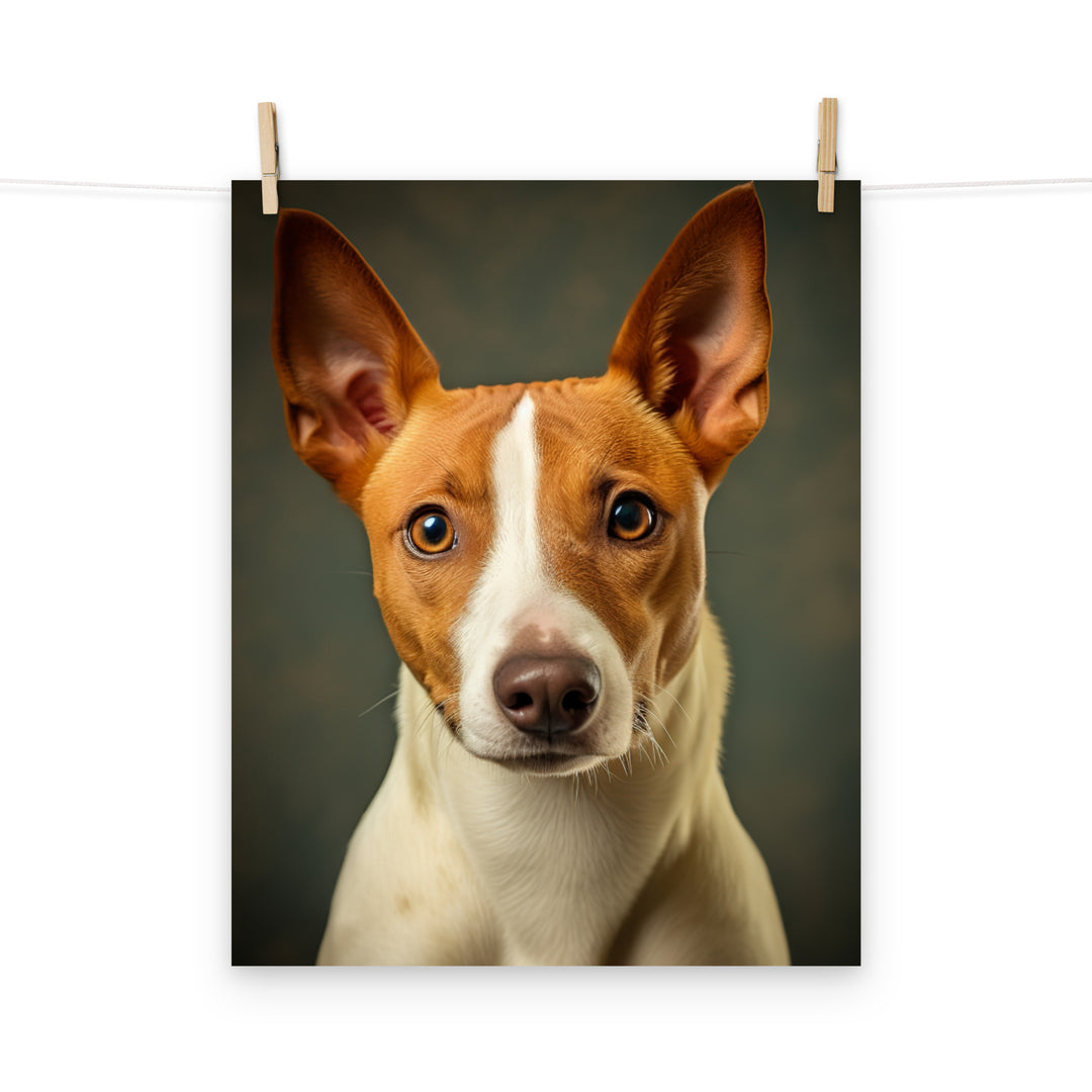Basenji Photo paper poster - PosterfyAI.com