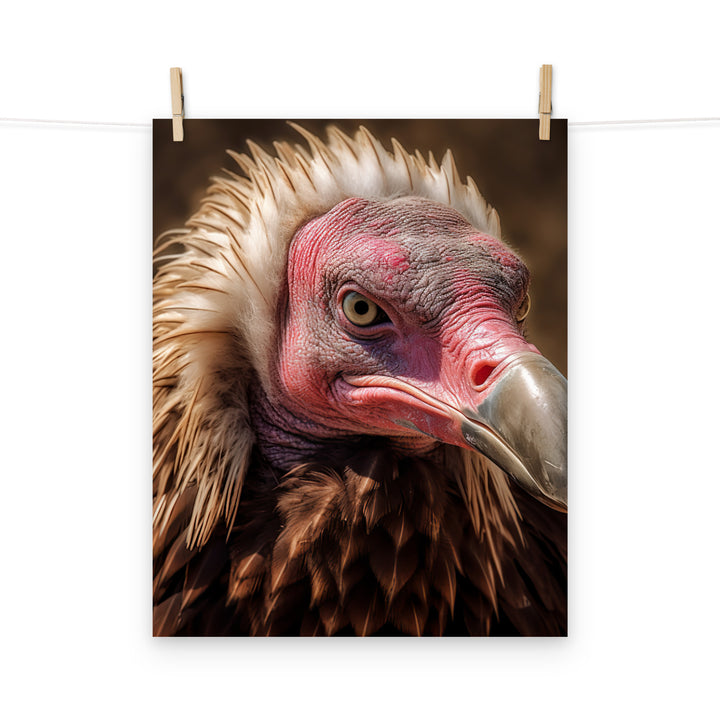 Vulture Photo paper poster - PosterfyAI.com