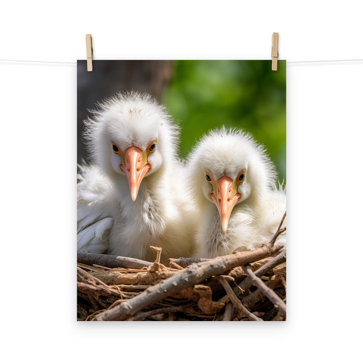 Stork Photo paper poster - PosterfyAI.com