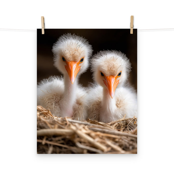 Stork Photo paper poster - PosterfyAI.com